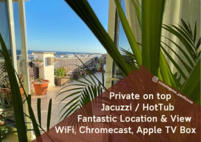 Penthouse mit Jacuzzi, Meer- & Bergblick, Teguise